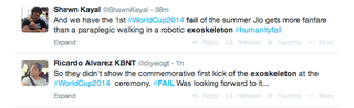 Illustration for article titled Mind-controlled Exoskeleton Opens World Cup, But You'd Never Know